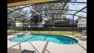 Windsor Hills Resort 4 Bedroom 4 Bath Vacation Rental near Disney [upl. by Shandee]