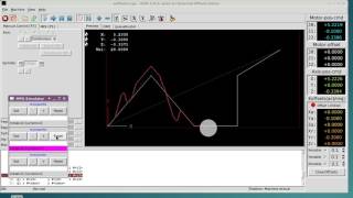 LinuxCNC External Offsets Demonstration [upl. by Ahsilac]