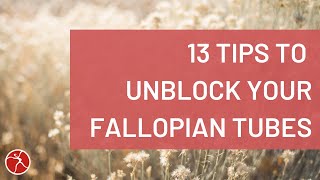 13 Natural Treatments for Blocked Fallopian Tubes [upl. by Lon]