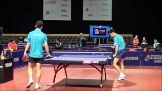 WTTC 2011 Ma Long amp Yan An  Forehand amp Backhand WarmUp [upl. by Chaiken203]