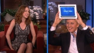 Ellie Kemper Plays Heads Up [upl. by Llewoh199]