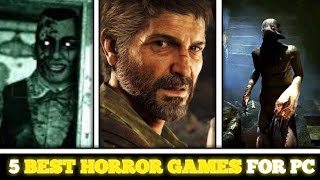 Top 5 Horror Games For PC 2024 🔥 [upl. by Cortie]