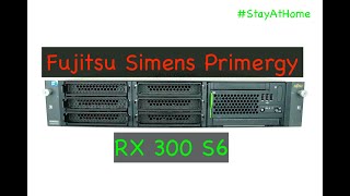 Fujitsu Simens Primergy RX300 S6 server walkthrough [upl. by Adnilak]