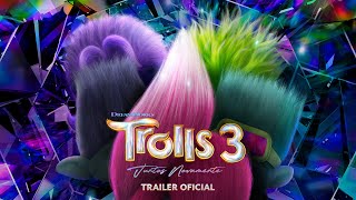 TROLLS 3  JUNTOS NOVAMENTE  Trailer Oficial Universal Studios  HD [upl. by Ecerehs]