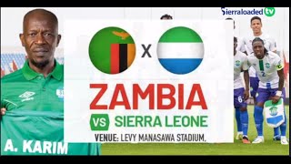 ZAMBIA VS SIERRA LEONE replay [upl. by Koziarz]