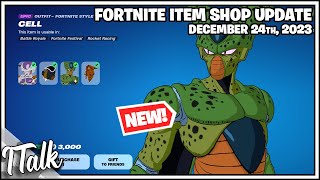 NEW FRIEZA AND CELL SKINS Fortnite Item Shop December 24th 2023 Fortnite Battle Royale [upl. by Noelle]