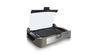 Curtis Stone Nonstick Reversible GrillGriddle with Lid [upl. by Dibri]