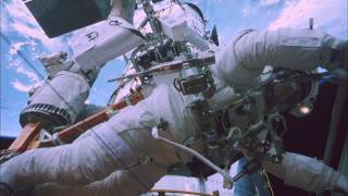 Space Walk 3 quotSTS  125 Missionquot HUBBLE 3D  Leo DiCaprio narrates [upl. by Roshan217]