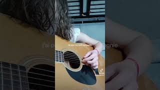 Comme ils disent  Charles Aznavour cover guitar acousticcover music guitaracoustic [upl. by Learrsi]