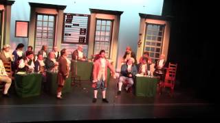 Molasses to Rum from 1776 sung by James Myers as Edward Rutledge [upl. by Eirotal186]