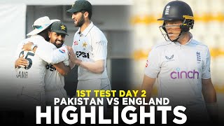 Full Highlights  Pakistan vs England  1st Test Day 2 2024  PCB  M3G1K [upl. by Nallac300]