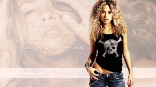 Shakira Hips Dont Lie Bamboo with lyrics [upl. by Esra305]