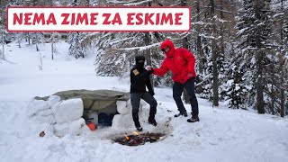 NEMA ZIME ZA ESKIME Bivakiranje pod Peco  Vlog 5 [upl. by Jezrdna667]