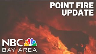 Evacuations ordered for Point Fire [upl. by Aser]