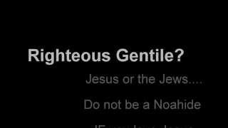 Warning Noahide Laws Are you a righteous Gentile [upl. by Adena]