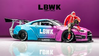 Nissan GTR Liberty Walk Tomica Custom [upl. by Roleat]