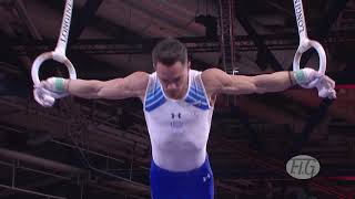 2019 Artistic Worlds Stuttgart GER – Eleftherios PETROUNIAS GRE Qualifications Rings [upl. by Chae]