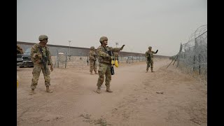 Texas National Guard Preparing For Potential Rush Of Migrants At The Southern Border [upl. by Onitselec84]