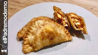 MASA de EMPANADILLAS con solo 2 ingredientes  Cena en 10 minutos [upl. by Arrekahs]