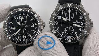 Damasko DC66 vs Sinn 757  Does Damasko Deliver [upl. by Ahpla]