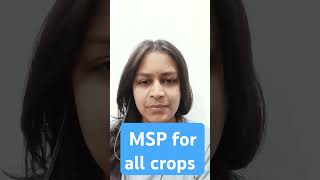 MSP for all crops [upl. by Assilen]