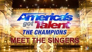 ANGELICA HALE RANKED MOST POPULAR SINGER ON AMERICAS GOT TALENT THE CHAMPIONS  MEET THE SINGERS [upl. by Cad]