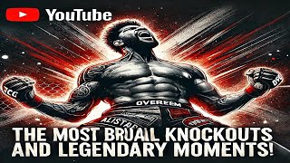 Alistair Overeem The Most Brutal Knockouts and Legendary Moments [upl. by Lachus]