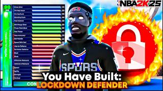 1 BEST LOCKDOWN BUILD in NBA 2K25 INSANE TOXIC LOCK GUARDS 15 [upl. by Benny]