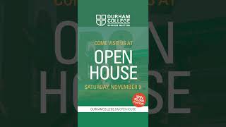 Fall Open House 2024  Durham College  durhamcollege openhouse ontario collegelife college [upl. by Eiramit125]