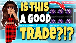 IS THIS A GOOD TRADE Roblox Royale High [upl. by Ramsay]