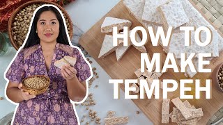 How to Make Tempeh at Home from SCRATCH  Vegan Protein [upl. by Lynnet819]