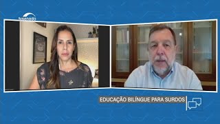 Educação bilíngue de surdos Flávio Arns explica proposta aprovada no Senado [upl. by Haorbed]