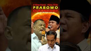 Strategi politik prabowo terungkap [upl. by Guarino886]