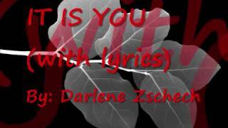 It is You with lyricsdarlene Zschech [upl. by Avraham]