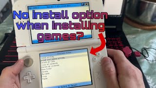 How to fix games not showing up in FBI on modded 3ds [upl. by Daukas4]