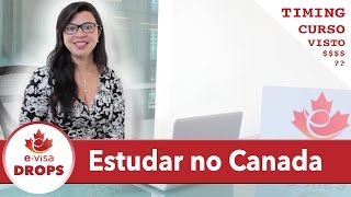 PLANEJAMENTO PARA ESTUDAR NO CANADÁ [upl. by Ylelhsa729]