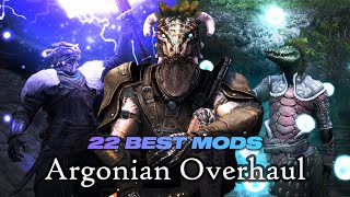 Improving The Argonians of Skyrim — 22 Best Argonian Mods Compilation [upl. by Smaj870]