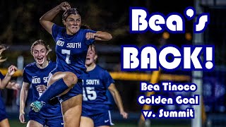 Middletown South 4 Summit 3  N2 Group 3 Semifinal  Bea Tinoco Golden Goal [upl. by Acker]