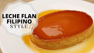 Leche Flan Recipe  Filipino Dessert [upl. by Barnaba]