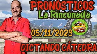 051123 DICTANDO CATEDRA PRONOSTICOS LA RINCONADA [upl. by Lauri14]