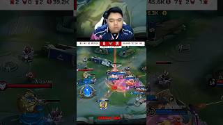 REACTION R7 RRQ VS TLID GAME 7🔥 shorts mobilelegends [upl. by Ahcorb]