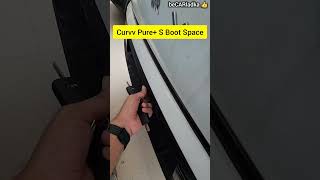 Tata Curvv Pure Sunroof Boot Capacity [upl. by Selhorst]