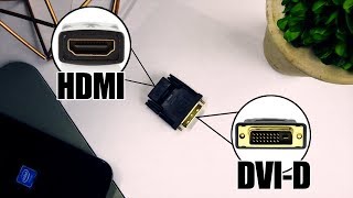 DVID to HDMI Adapter Work 2020 [upl. by Gnouv]