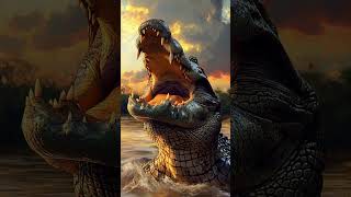 crocodile facts shortvideo shorts ruttustalk [upl. by Airamanna]