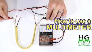 How to use a multimeter or voltmeter Basics you need to know [upl. by Monafo511]