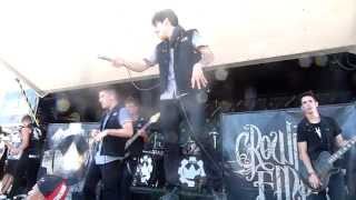 Crown the Empire  The Fallout  Live 8313 Vans Warped Tour [upl. by Surbeck]