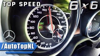 Mercedes G63 AMG 6X6 ACCELERATION amp TOP SPEED by AutoTopNL [upl. by Dail]