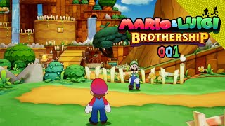 Wir bereisen die See mit der Konektania ⛵ Mario amp Luigi Brothership 001 [upl. by Laenahtan]