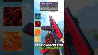 Best Camos for Free AK47 Red Action 2 in CODM [upl. by Koerner665]