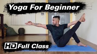 Early Morning Yoga for Beginner  Based On Vinyasa Flow  YOGRAJA [upl. by Tterrab]